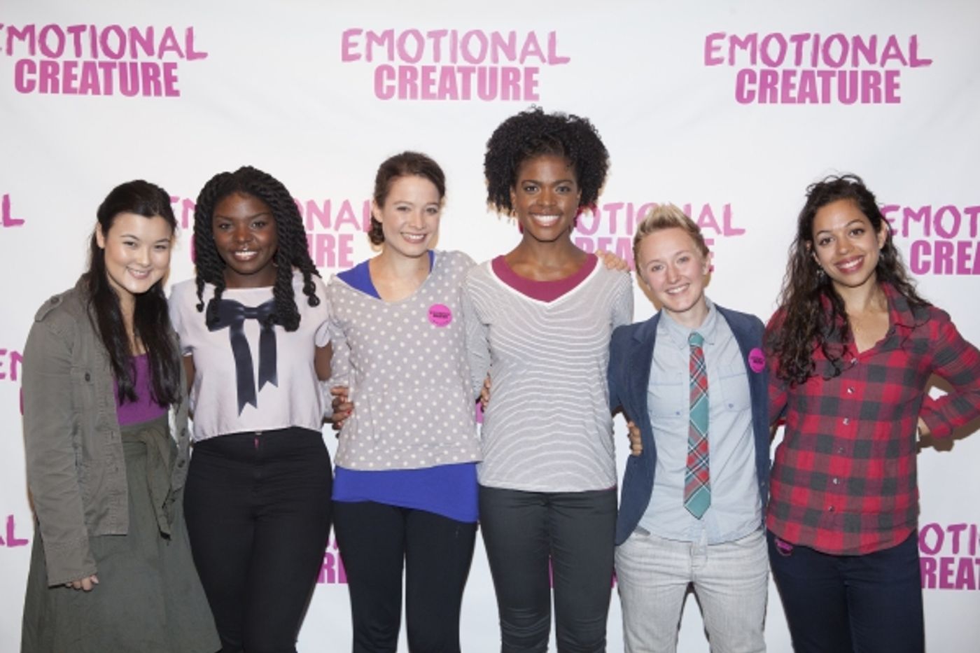 Photo Coverage: Cast of EMOTIONAL CREATURE Meets The Press!  Image