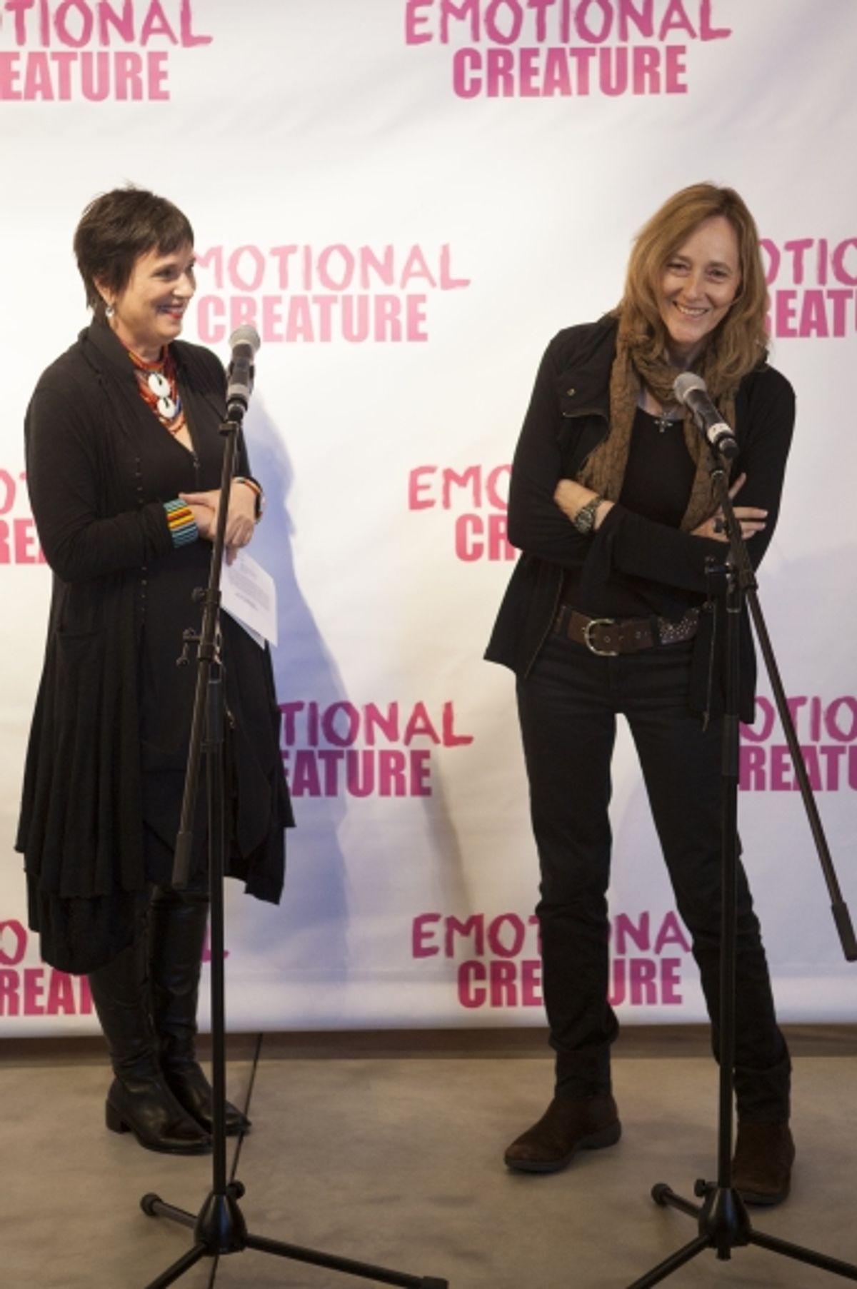 Eve Ensler and Jo Bonney at 