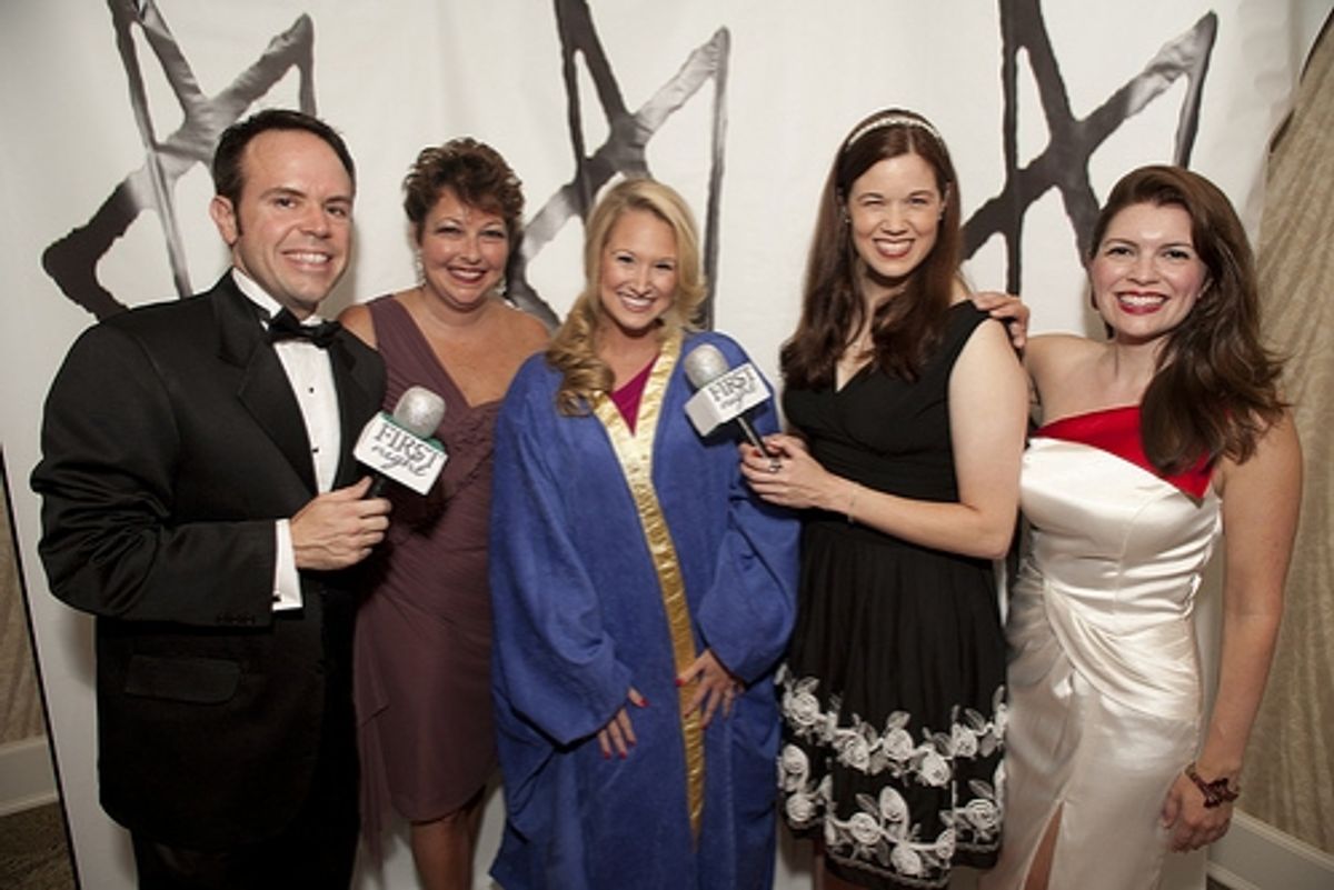 Hugh Britt, Cary Street, Bailey Hanks, Angela Gimlin and Jennifer Richmond at 