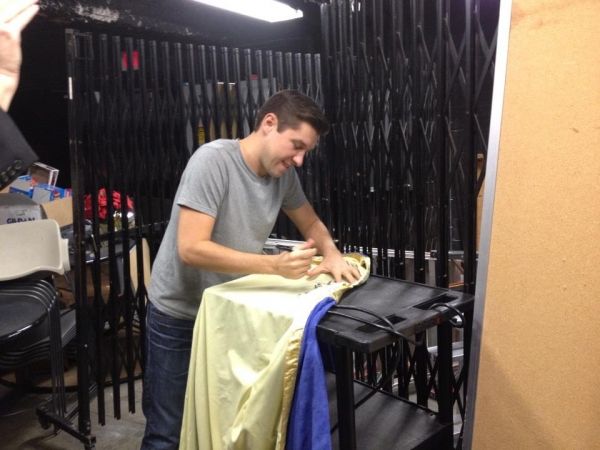 Justin Boccitto autographs The First Night Robe Photo