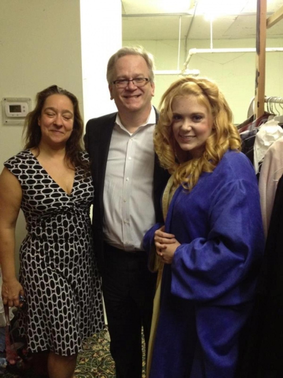 Kate Adams, Jeffrey Ellis and Taylor Tracey at 