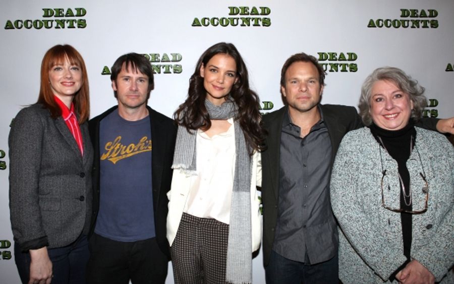 Photo Coverage: Norbert Leo Butz, Katie Holmes and DEAD ACCOUNTS Cast Meet the Press! Image