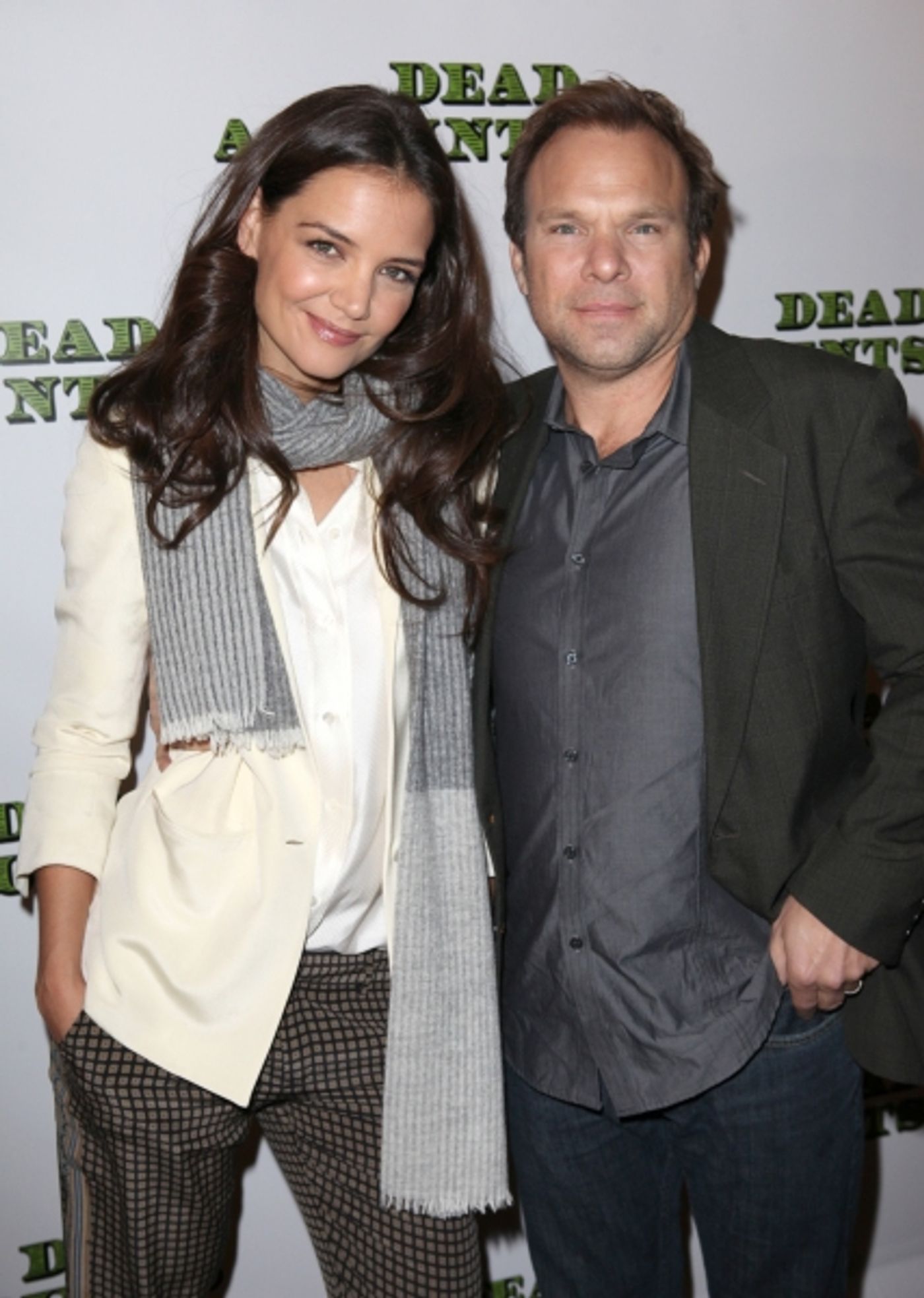 Photo Coverage: Norbert Leo Butz, Katie Holmes and DEAD ACCOUNTS Cast Meet the Press!  Image