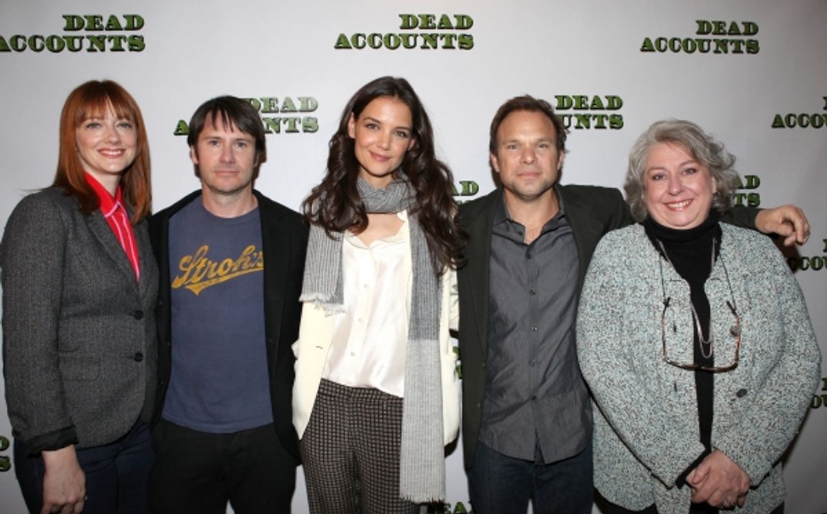 Judy Greer, Josh Hamilton, Katie Holmes, Jayne Houdyshell and Norbert Leo Butz  at 