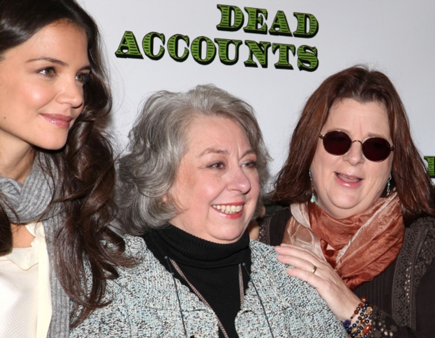 Photo Coverage: Norbert Leo Butz, Katie Holmes and DEAD ACCOUNTS Cast Meet the Press!  Image