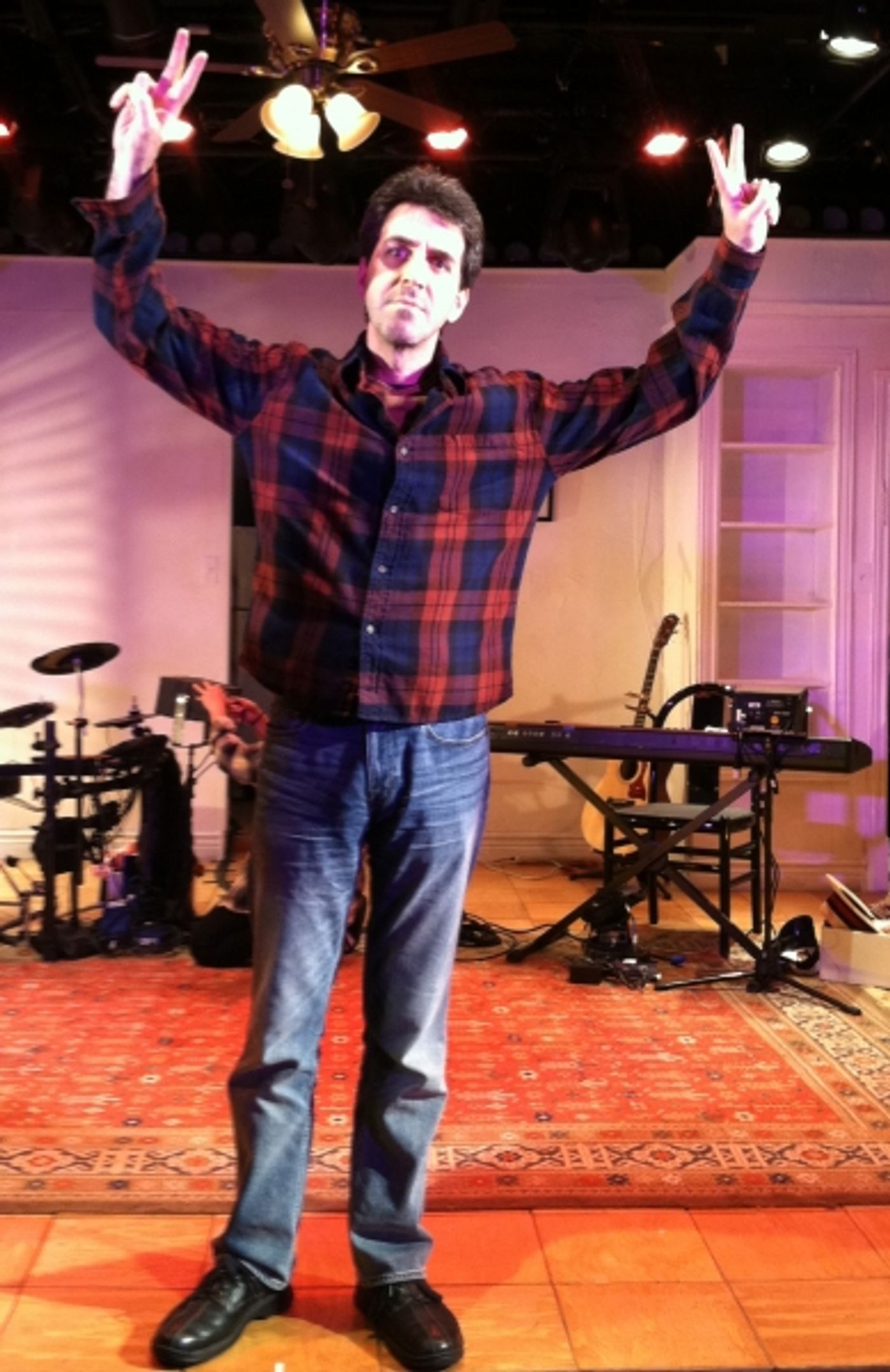 Photo Flash: Jason Robert Brown, Todd Buonopane and Jennifer Cody Stop By THE OTHER JOSH COHEN  Image