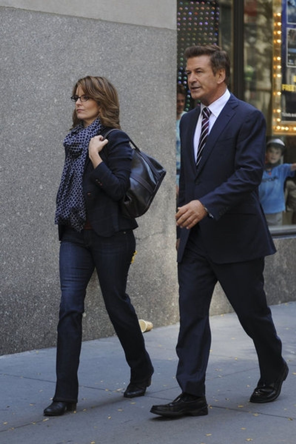 Tina Fey, Alec Baldwin at 