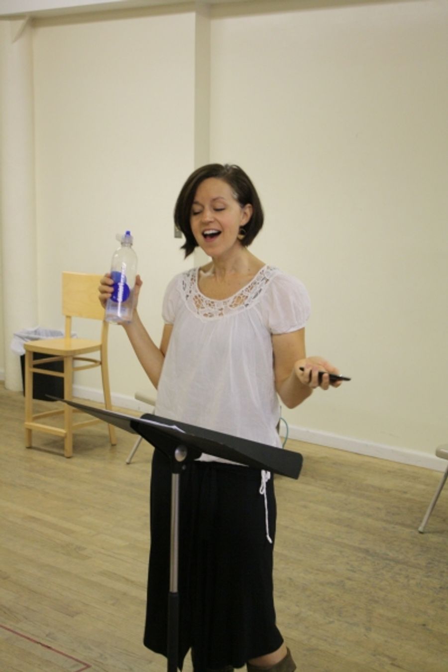 Photo Flash: Liz Larsen, KT Sullivan, Chris Hoch & More in Rehearsal for UnsungMusicalsCo.'s AT HOME ABROAD Image