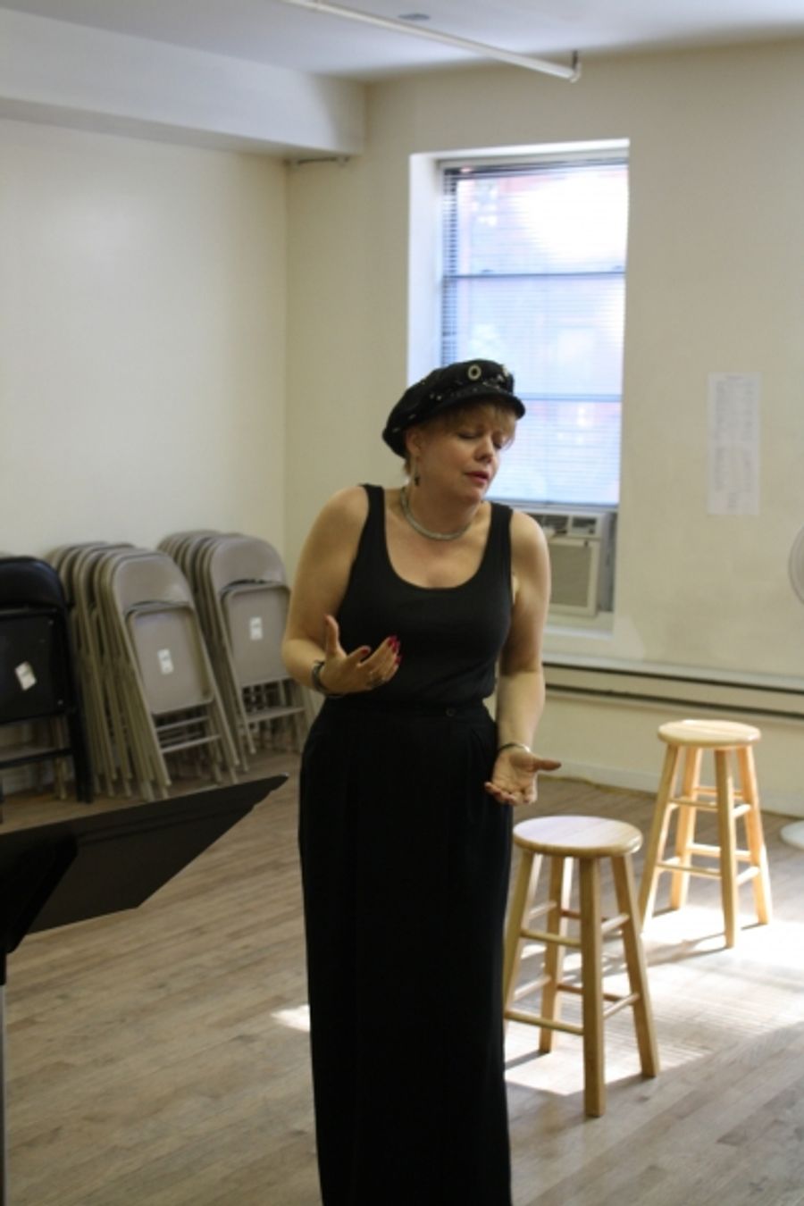 Photo Flash: Liz Larsen, KT Sullivan, Chris Hoch & More in Rehearsal for UnsungMusicalsCo.'s AT HOME ABROAD Image
