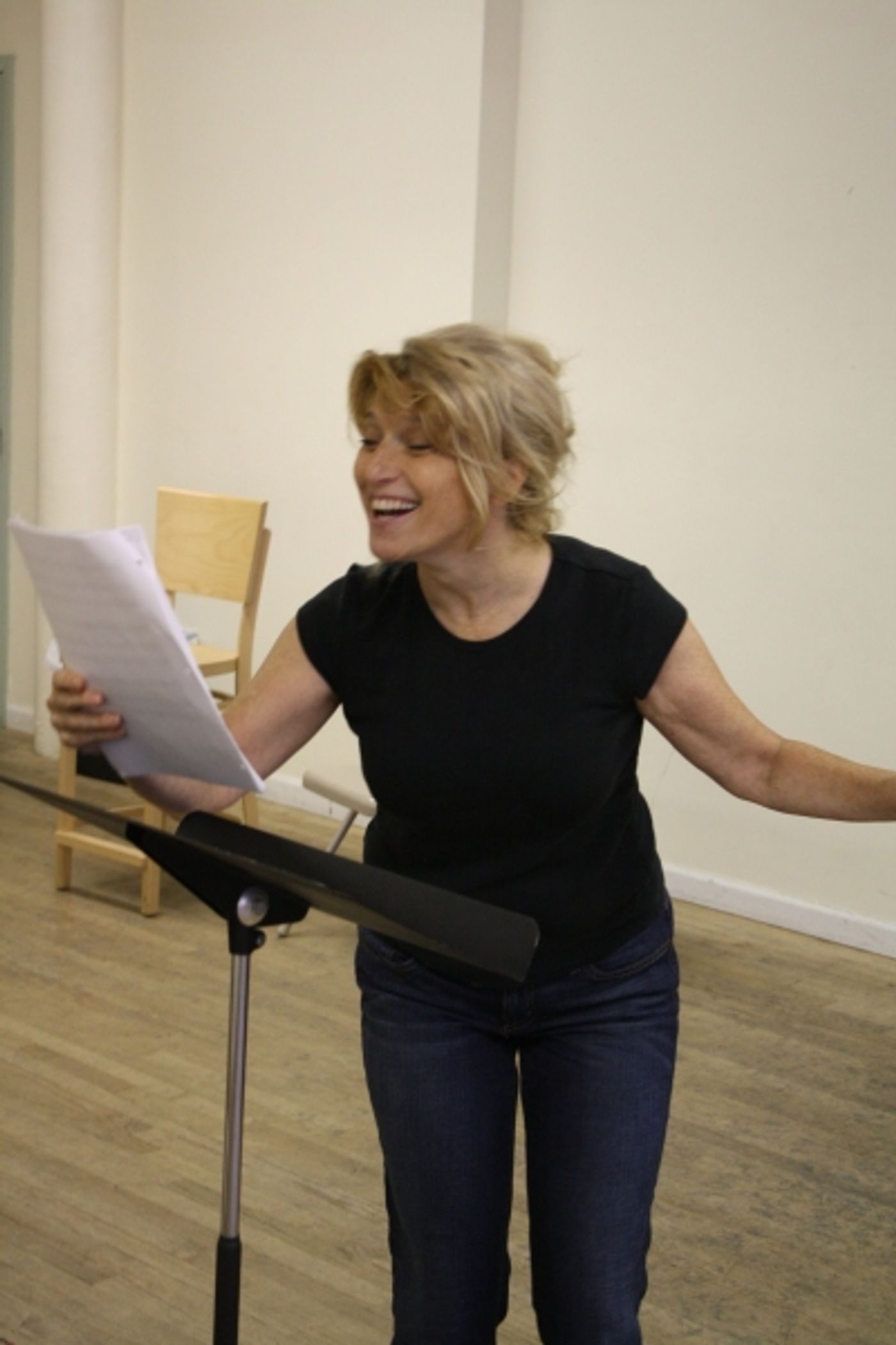 Photo Flash: Liz Larsen, KT Sullivan, Chris Hoch & More in Rehearsal for UnsungMusicalsCo.'s AT HOME ABROAD  Image