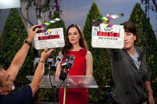 Photo Coverage: Behind-the-Scenes Look at REVENGE's 10/14 Episode,  Image