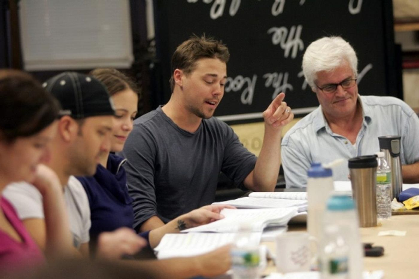Photo Flash: In Rehearsal with Emily Skinner & Cast of GREAT AMERICAN MOUSICAL  Image