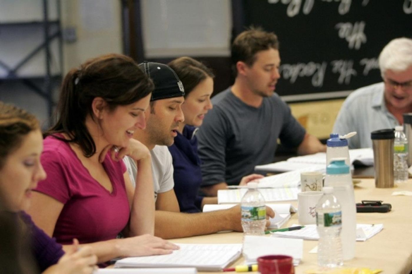Photo Flash: In Rehearsal with Emily Skinner & Cast of GREAT AMERICAN MOUSICAL  Image