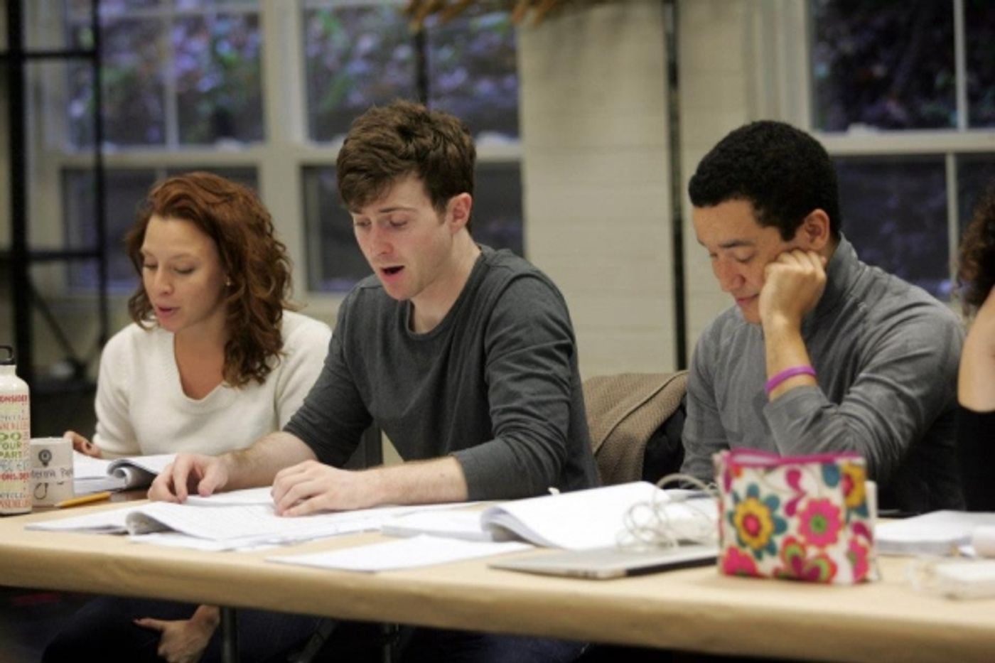 Photo Flash: In Rehearsal with Emily Skinner & Cast of GREAT AMERICAN MOUSICAL  Image