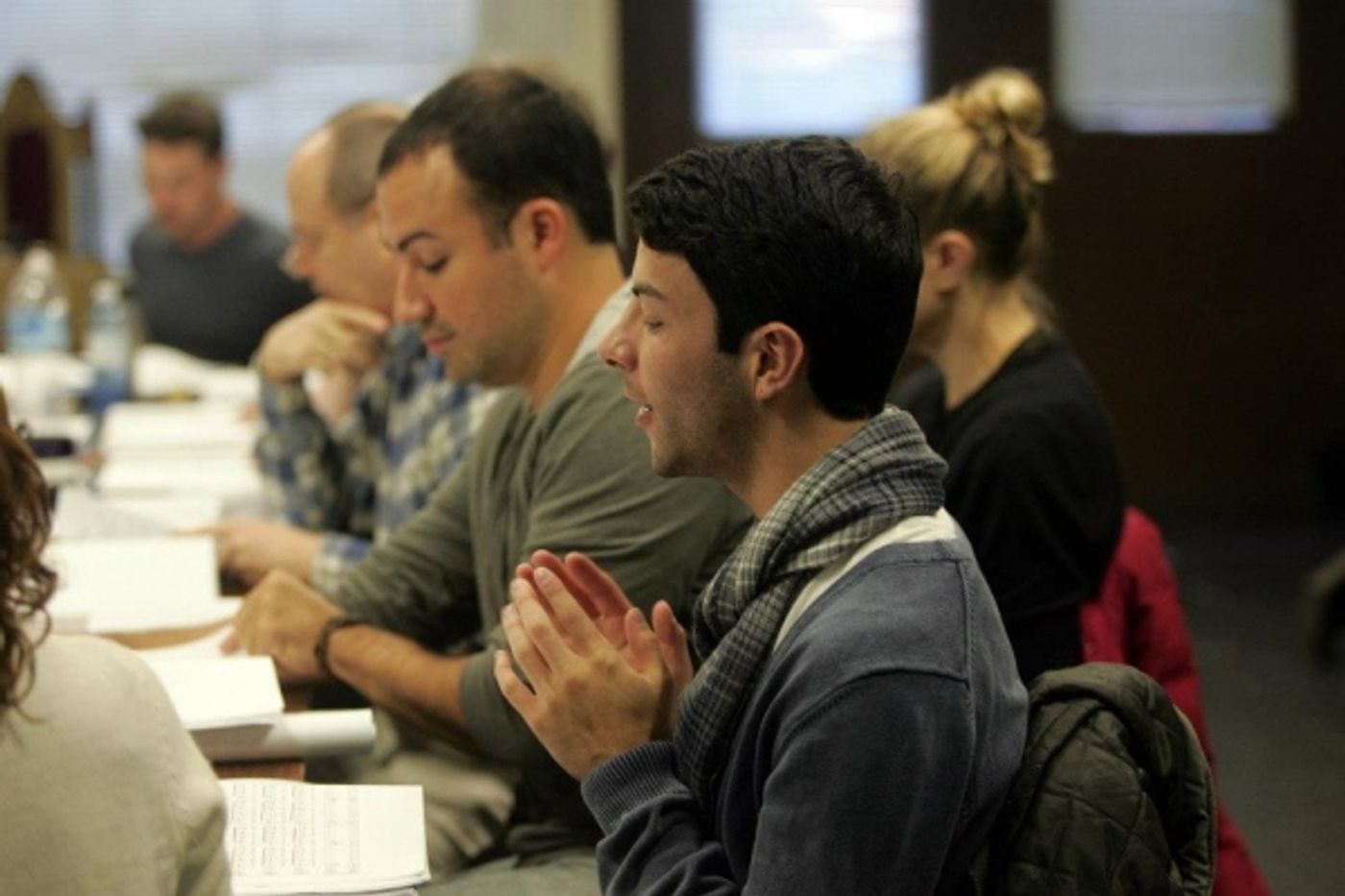 Photo Flash: In Rehearsal with Emily Skinner & Cast of GREAT AMERICAN MOUSICAL  Image
