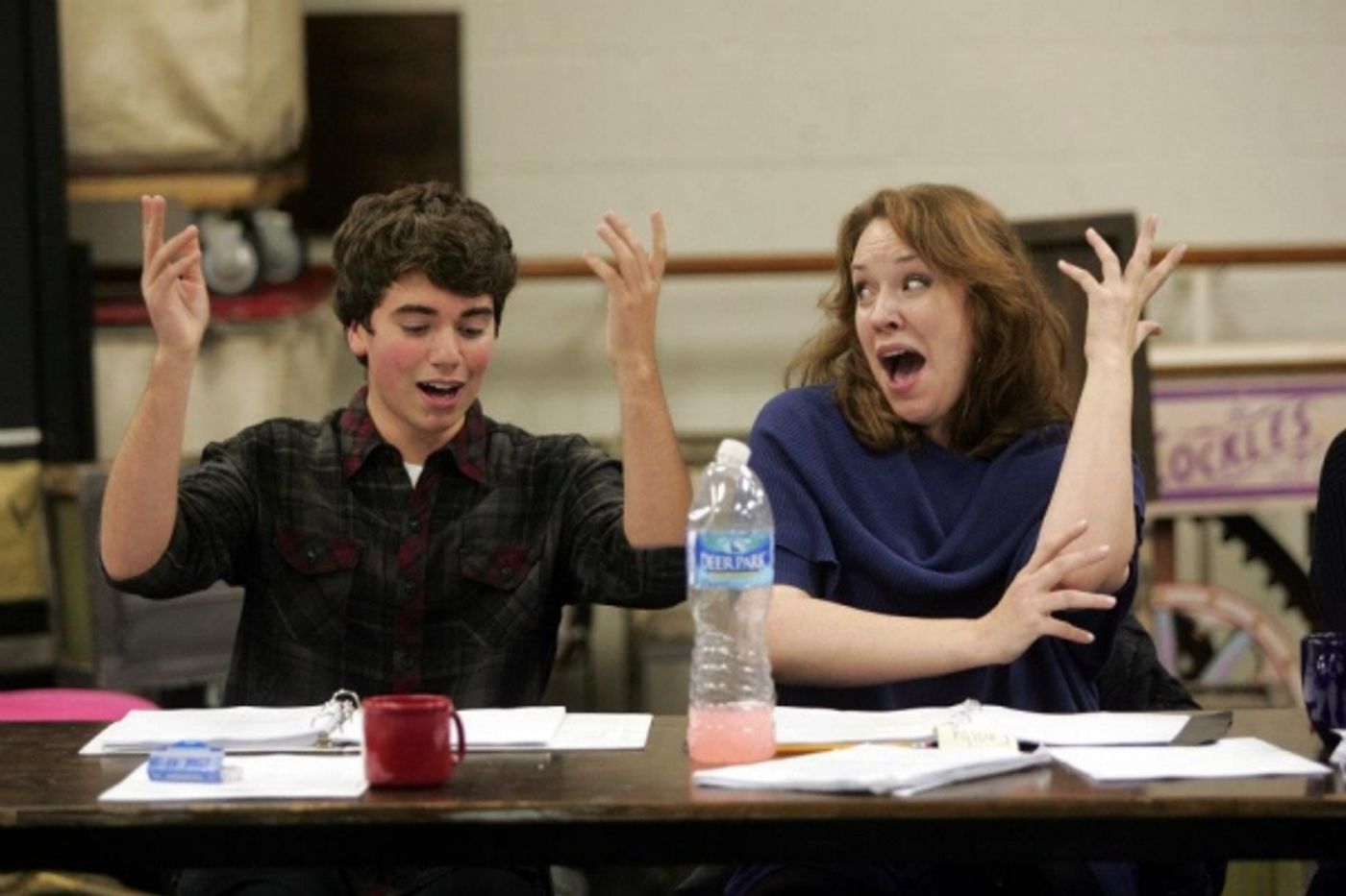 Photo Flash: In Rehearsal with Emily Skinner & Cast of GREAT AMERICAN MOUSICAL  Image