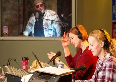 Jamie Vann (Mazzy), Nikki Klix (Laurel Ann) and Elizabeth Dowling (Sydney Briar)  Photo