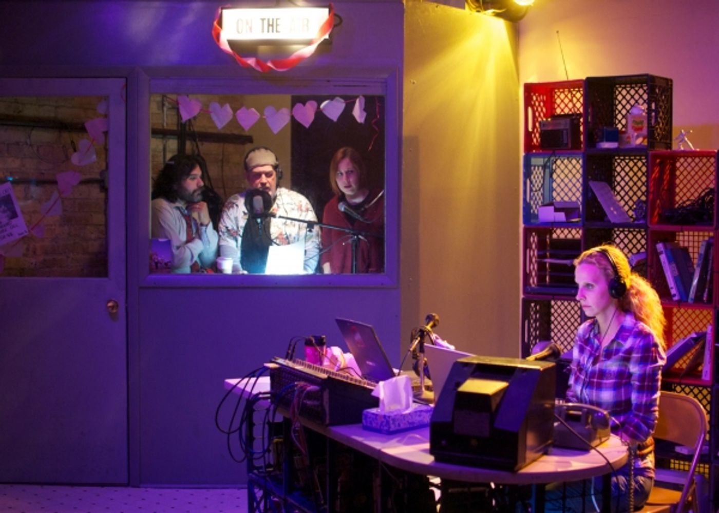 Photo Flash: First Look at Strawdog Theatre's PONTYPOOL  Image