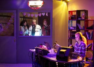 Carmine Grisolia (Doctore Mendez), Jamie Vann (Mazzy), Nikki Klix (Laurel Ann) and El Photo