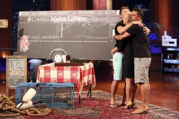 JIM TSELIKINS, BARBARA CORCORAN, SABIN LOMAC (COUSIN'S MAINE LOBSTER)    Photo