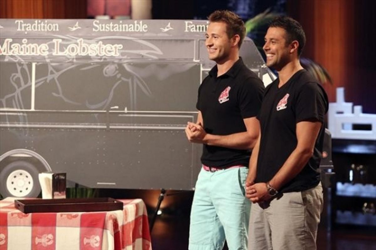 JIM TSELIKINS, SABIN LOMAC (COUSIN'S MAINE LOBSTER)    at 