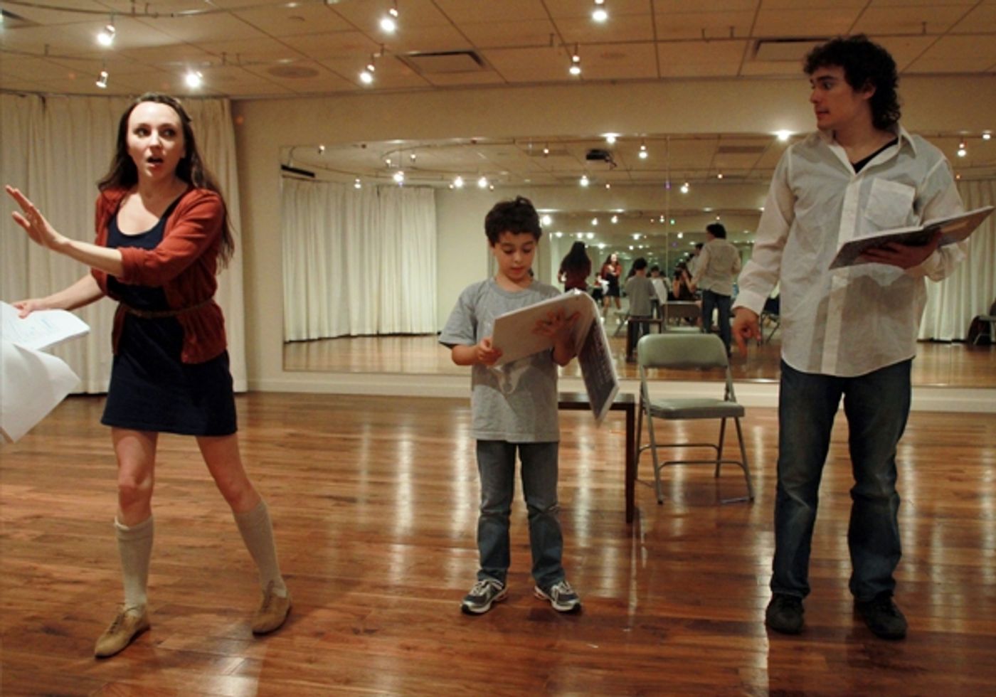 Photo Flash: Michael Slade's AND A CHILD SHALL LEAD Opens at HERE Arts Center  Image