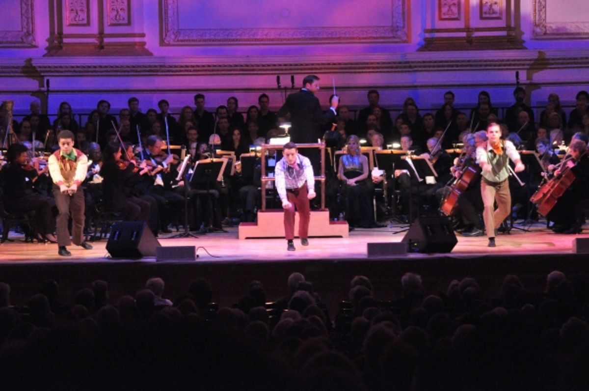 From the New York Theatre Ballet-Mitchell Kilby, Philip King ans Steven Melendez
 at 
