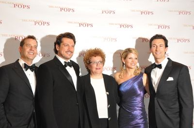 Steven Reineke, Paulo Szot, Judith Clurman, Kelli O'Hara and Aaron Lazar Photo