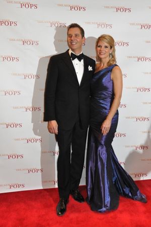 Steven Reineke and Kelli O'Hara Photo