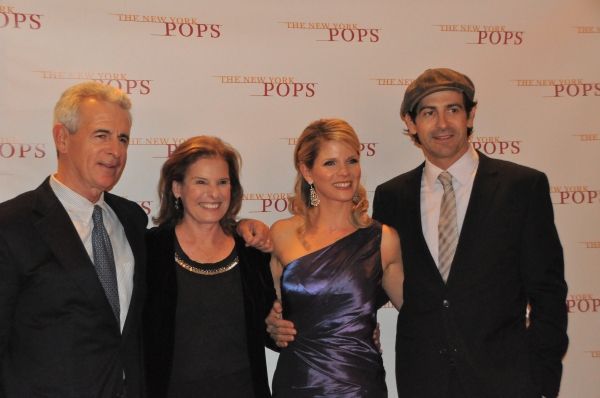 James Naughton, Pam Naughton, Kelli O'Hara and Greg Naughton Photo