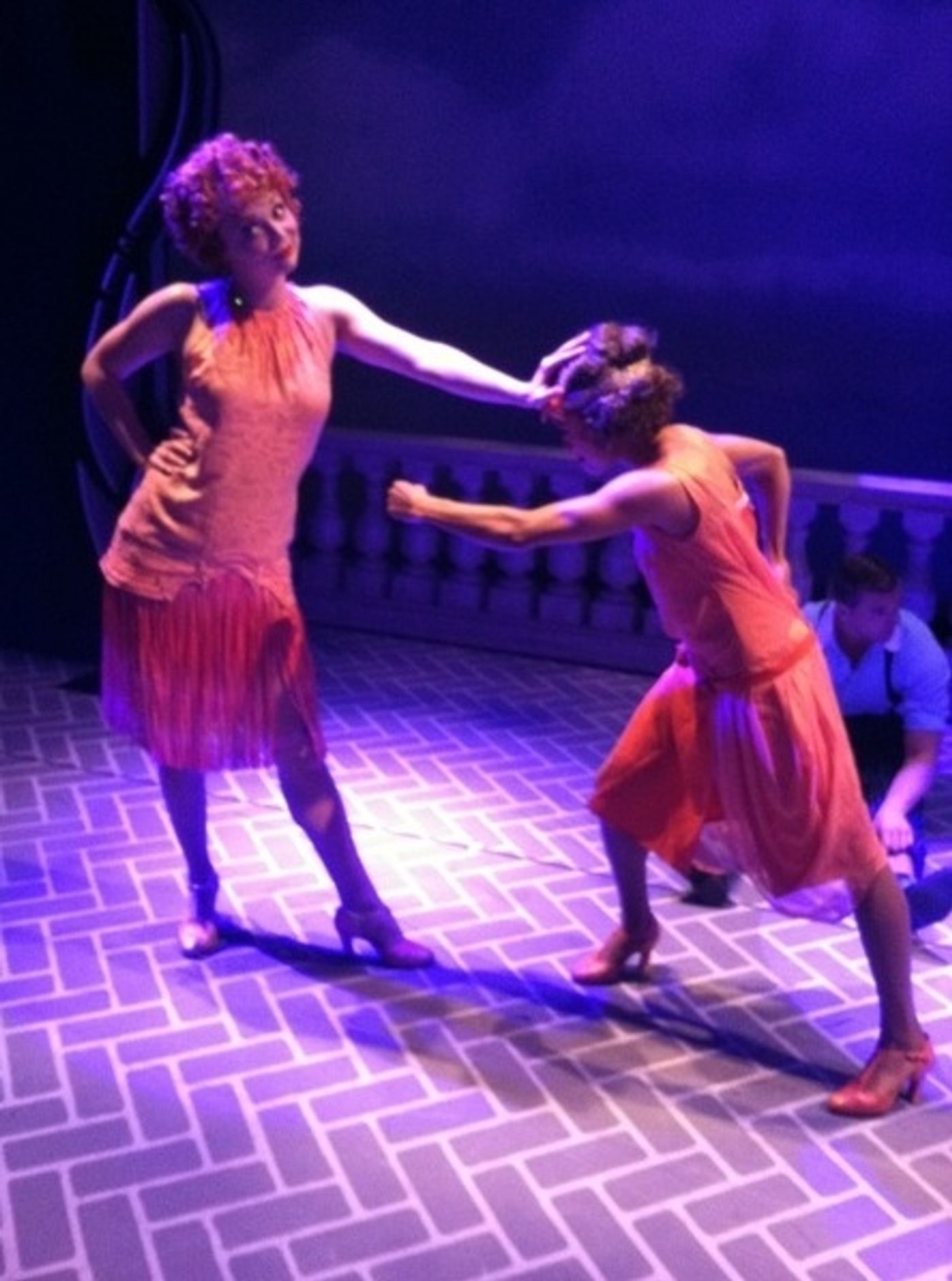 Photo Flash: Saturday Intermission Pics, Oct 13 - EVITA Mustaches, ONCE Pumpkins and More!  Image