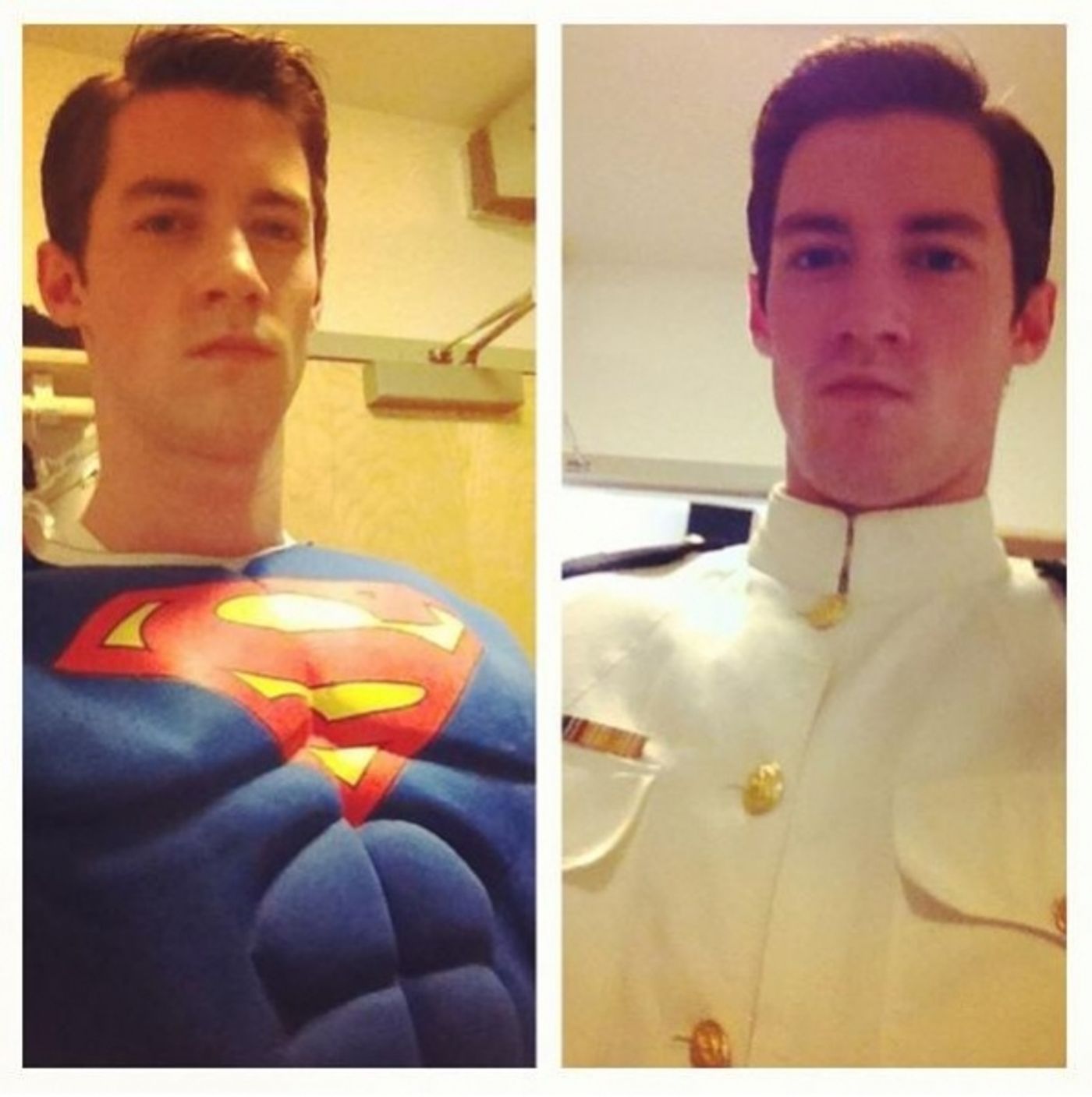 Photo Flash: Saturday Intermission Pics, Oct 13 - EVITA Mustaches, ONCE Pumpkins and More!  Image