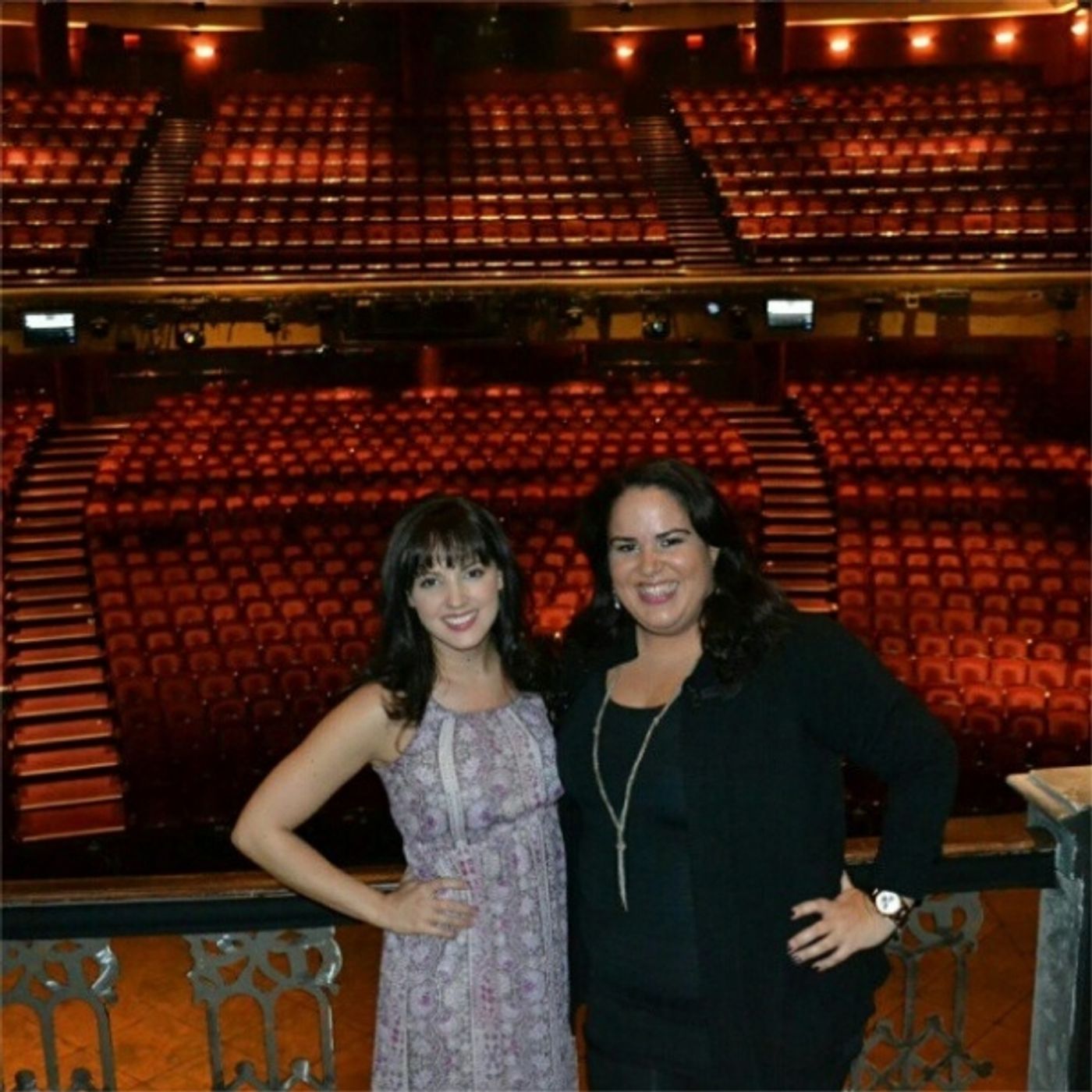 Photo Flash: Saturday Intermission Pics, Oct 13 - EVITA Mustaches, ONCE Pumpkins and More!  Image