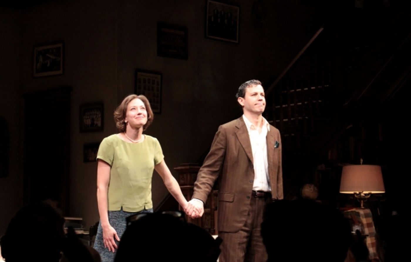 Photo Coverage: WHO'S AFRAID OF VIRGINIA WOOLF? Opening Night Curtain Call with Edward Albee!  Image