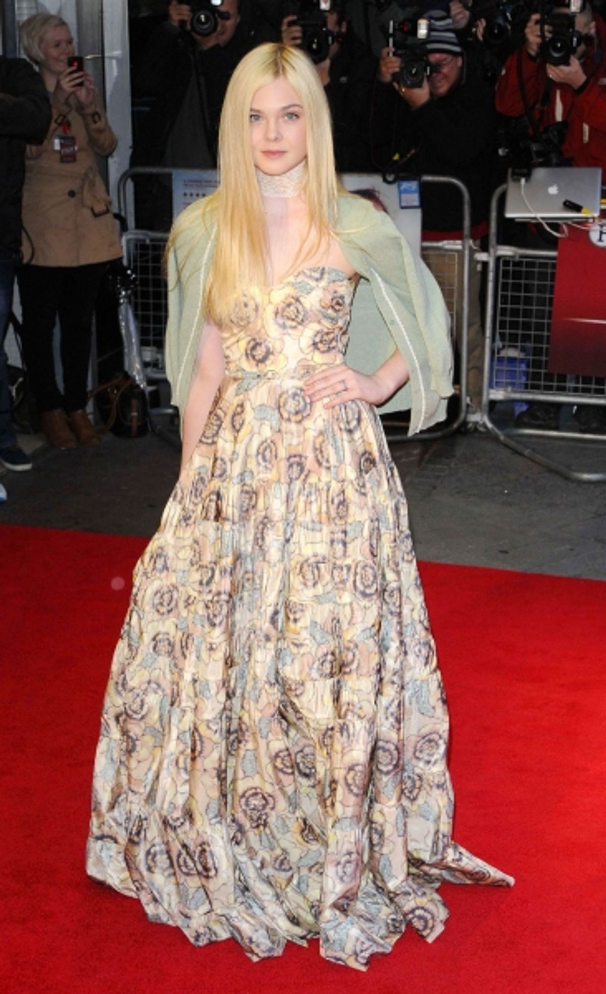 Elle Fanning 'Ginger & Rosa' film premiere, 56th BFI London Film Festival (Photo by Can Nguyen/Rex / Rex USA) at Fashion Photo of the Day 10/14/12 - Elle Fanning