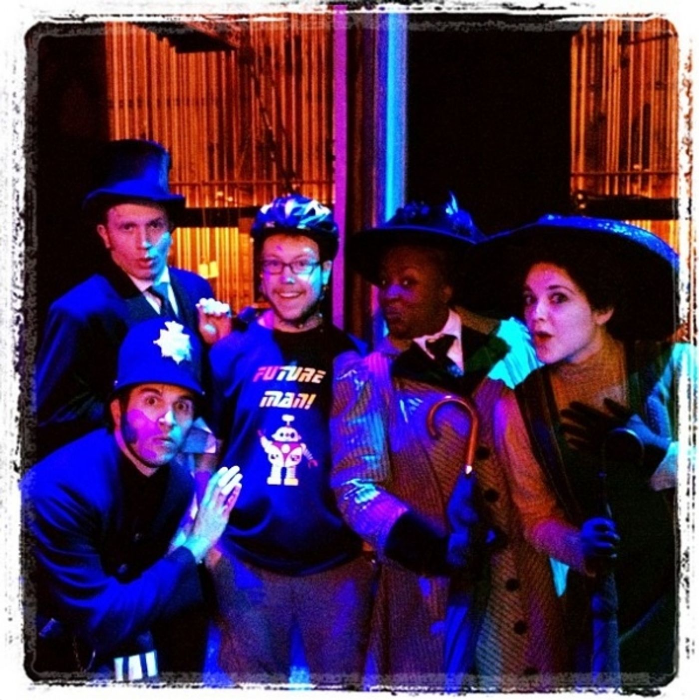 Photo Flash: Saturday Intermission Pics, Oct 13 - Part 2 - ANNIE's Lilla Crawford, PHANTOM Gets Halloween Fever and More!  Image