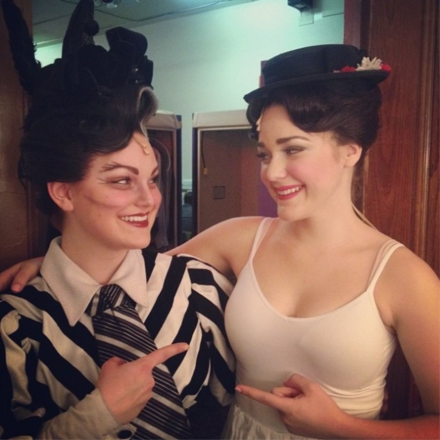 Photo Flash: Saturday Intermission Pics, Oct 13 - Part 2 - ANNIE's Lilla Crawford, PHANTOM Gets Halloween Fever and More!  Image