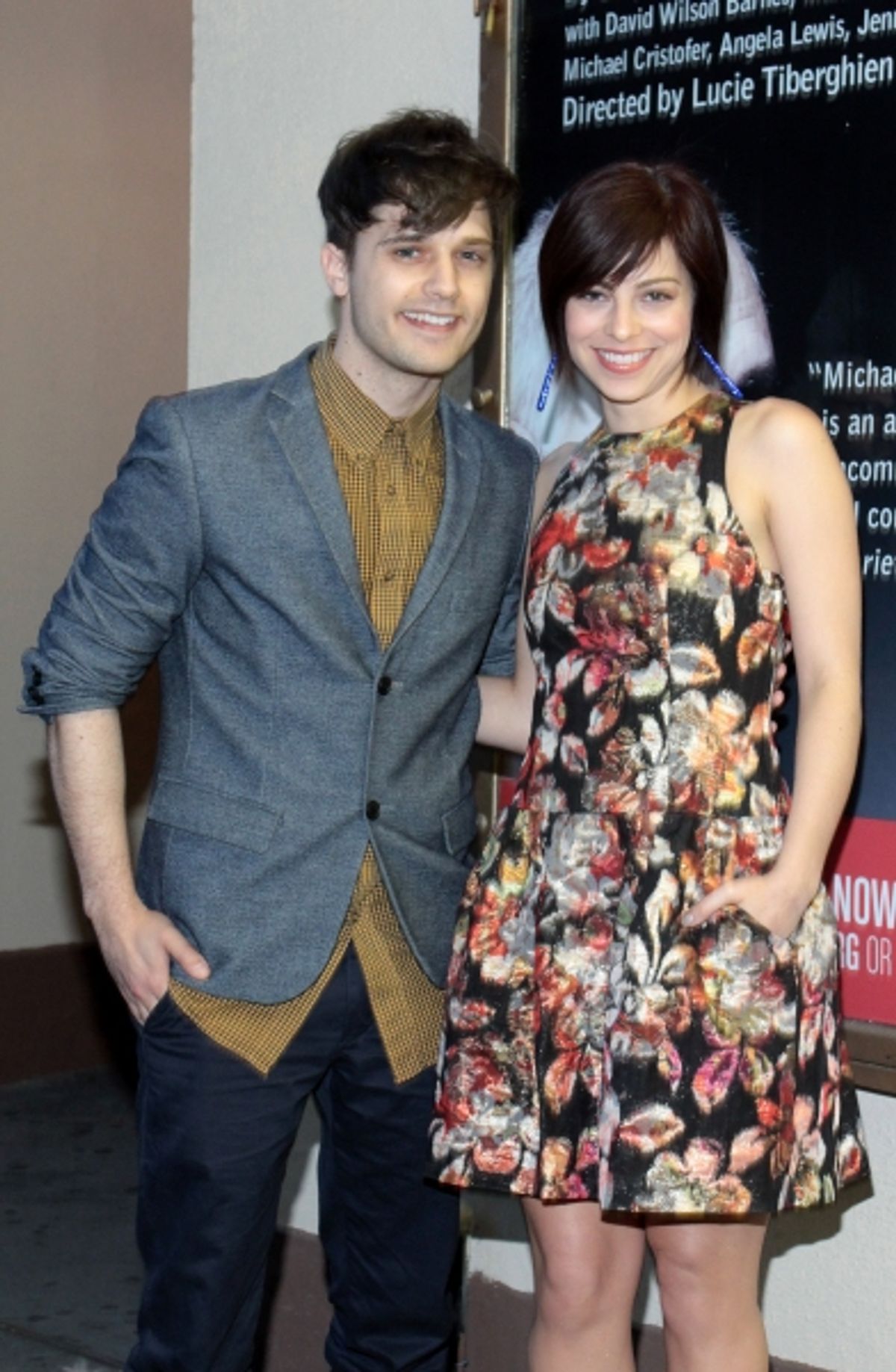 Andy Mientus, Krysta Rodriguez 
 at 