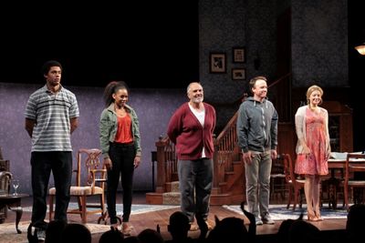 Maxx Brewer, Angela Lewis, Michael Cristofer, David Wilson Barnes, Jennifer Mudge 
 Photo