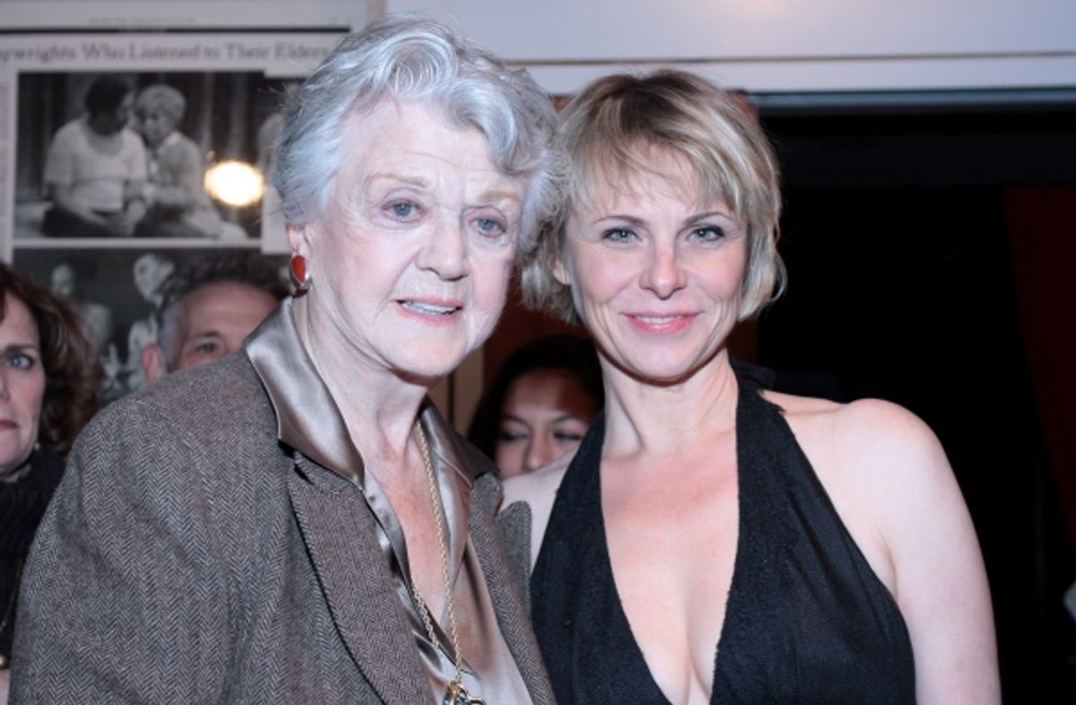 Angela Lansbury, Angelica Page
 at 