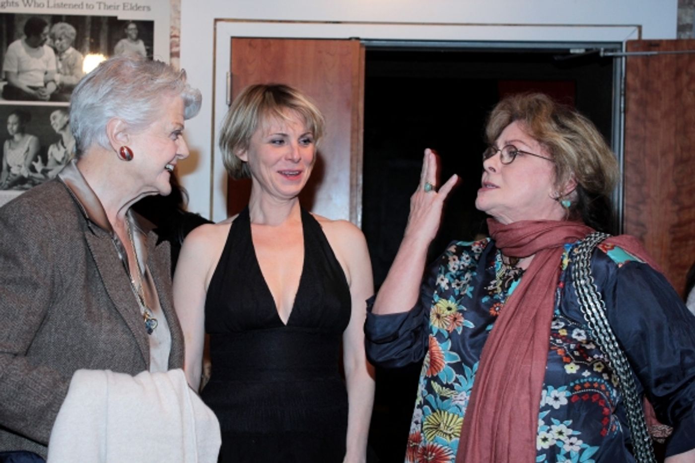 Photo Coverage: Angela Lansbury, Elizabeth Ashley Visit Private Theatre's TURNING PAGE Photo Coverage: Angela Lansbury, Elizabeth Ashley Visit Private Theatre's TURNING PAGE Image