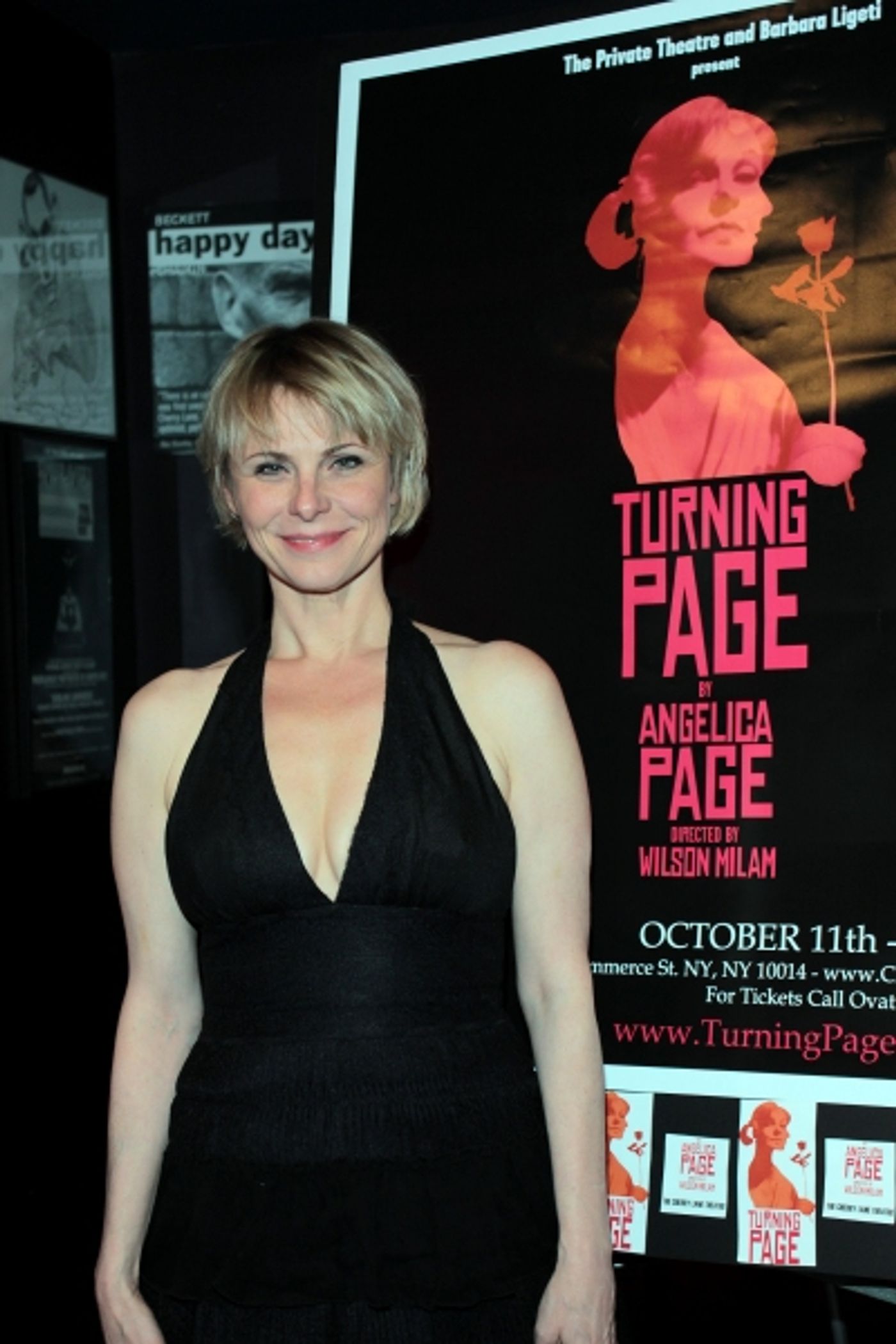 Photo Coverage: Angela Lansbury, Elizabeth Ashley Visit Private Theatre's  TURNING PAGE  Image