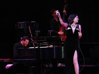Linda Eder with Billy Jay Stein (at Piano) 
 Photo