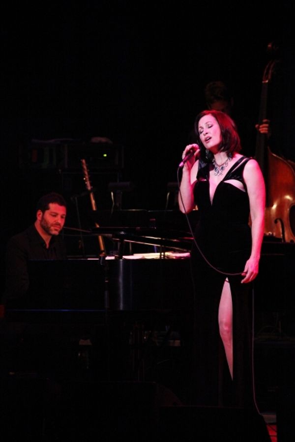 Linda Eder with Billy Jay Stein (at Piano) 
 Photo