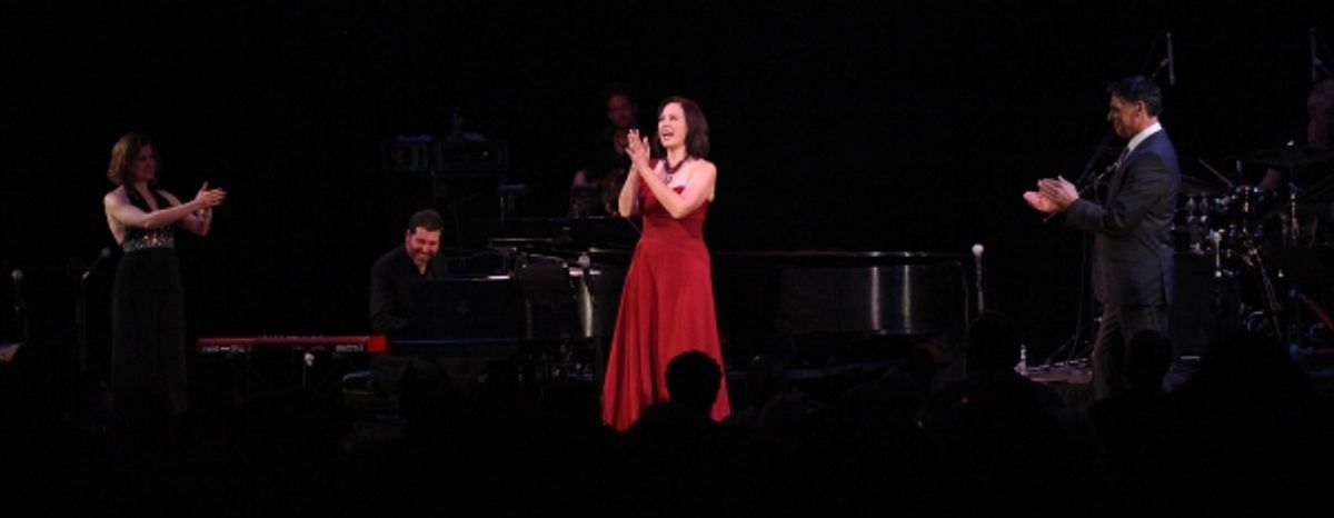 Christiane Noll, Robert Cuccioli and Linda Eder  at 