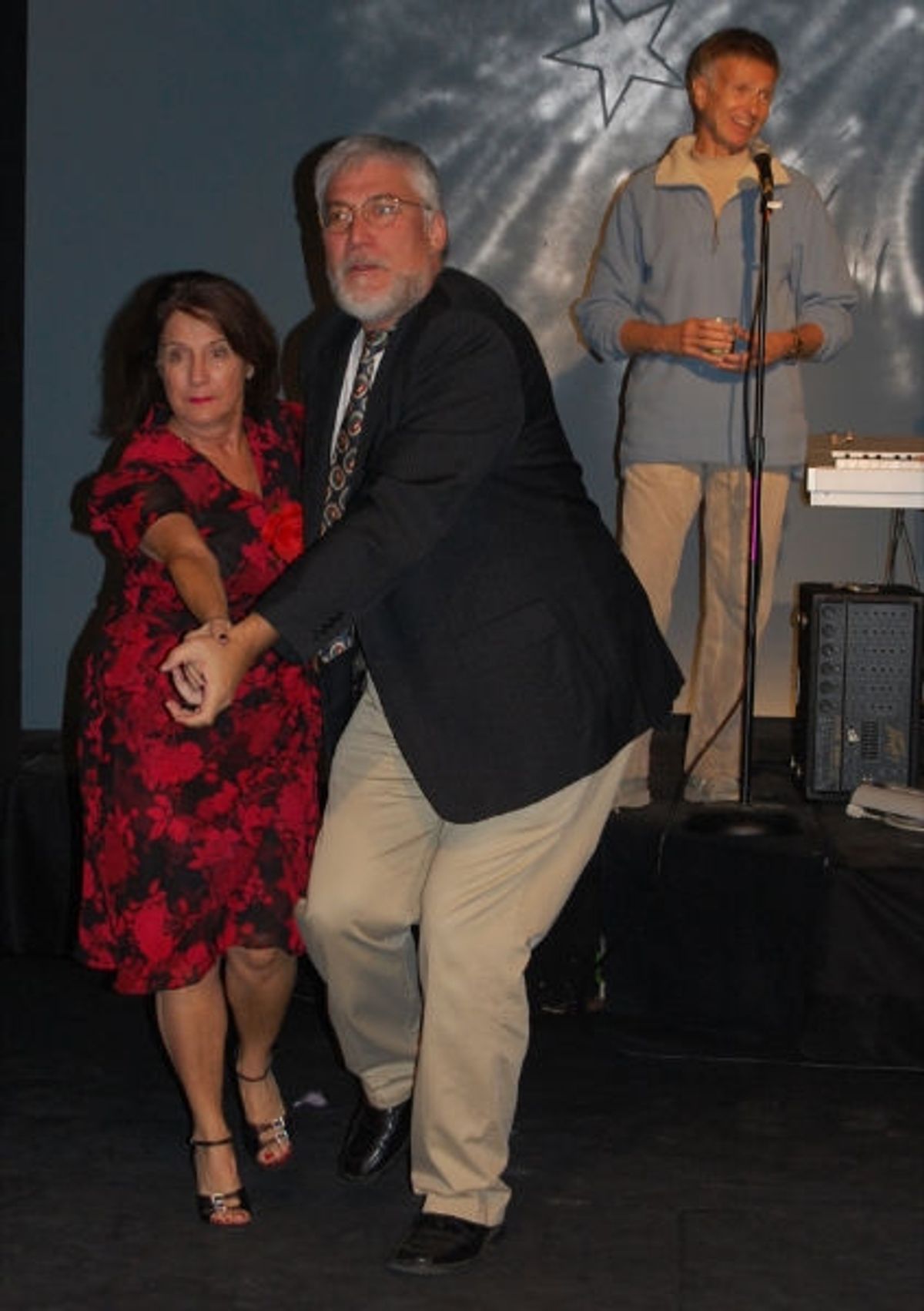 Angela Cozzi, Leonia; Terry Scott, Rutherford; Beth Parrillo, Leonia; Vince Parrillo at 