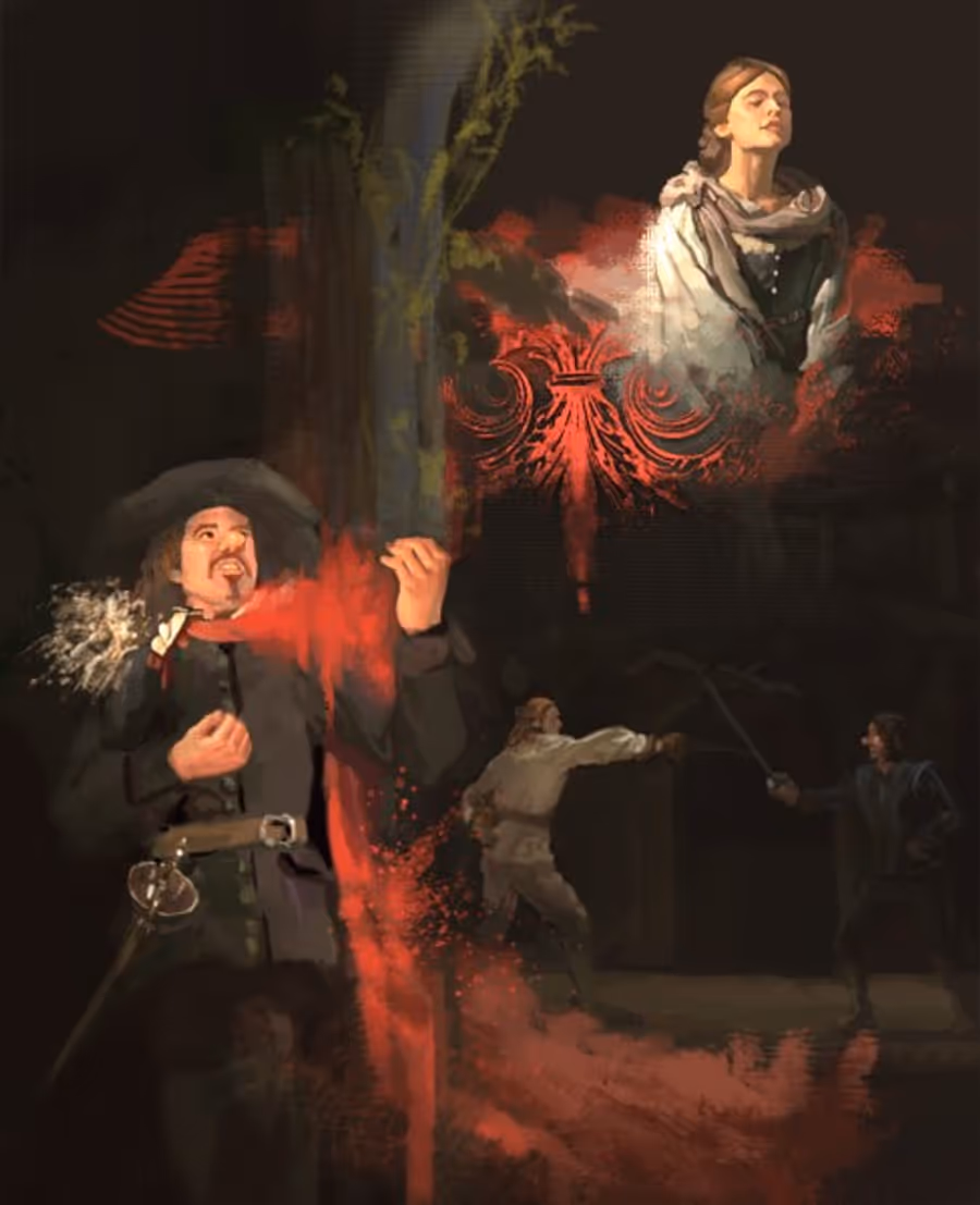BWW Exclusive STAGE ART - CYRANO DE BERGERAC Image