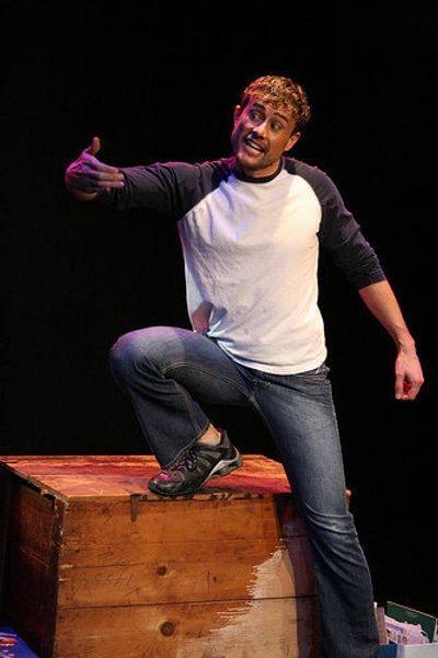 Steven Fales performing MISSIONARY POSITION at the New York International Fringe Fest Photo