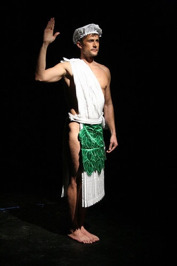 Steven Fales performing MISSIONARY POSITION at the New York International Fringe Fest Photo