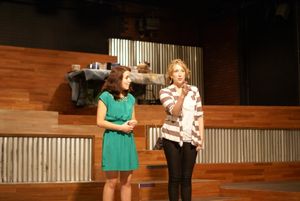 Courtney Balan with student
@ BroadwayWorld Courtney Balan with student
Photo